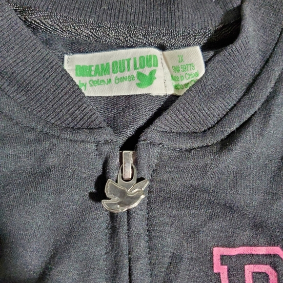 Dream out Loud by Selena Gomez Varsity Jacket DOL 96 sz 2X Juniors - Picture 2 of 10